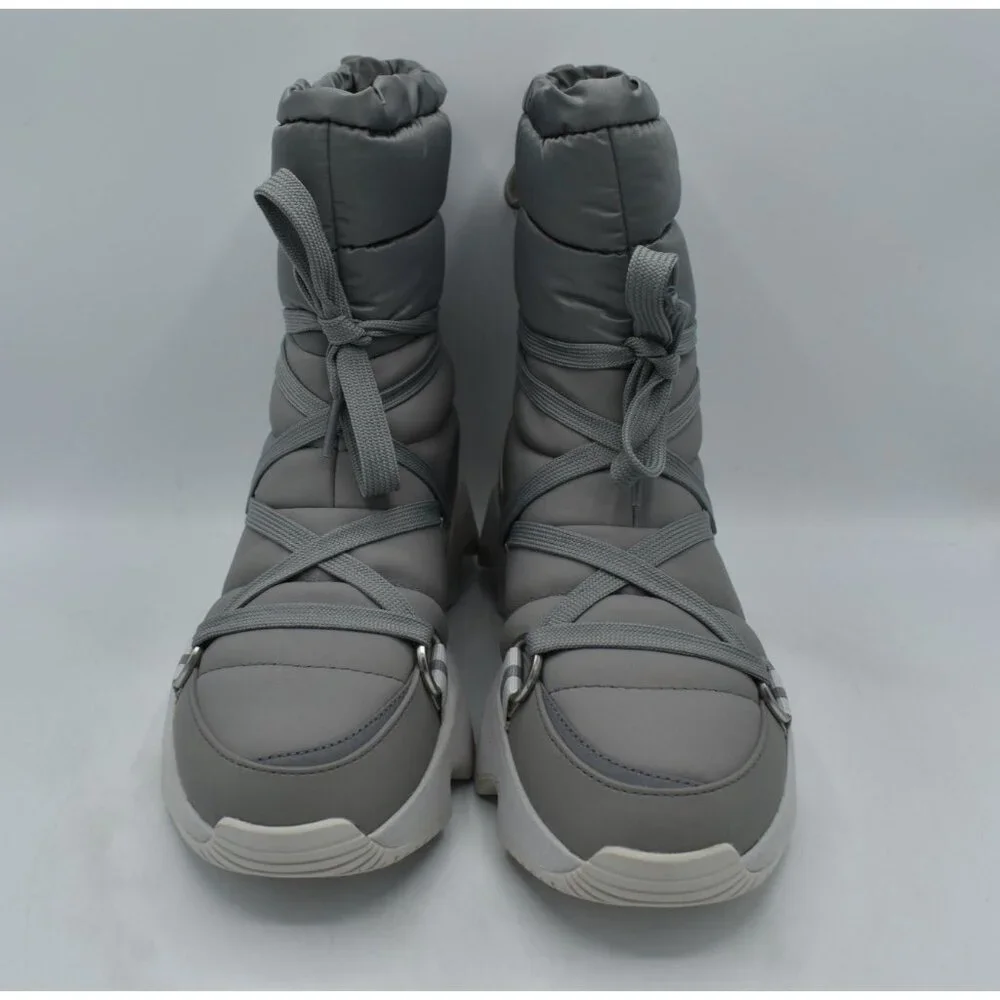 Sorel Women 9.5 Kinetic Impact NXT Chrome Grey Moonstone Waterproof Winter Boots